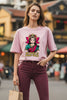 Golden Aura Lakshmi Oversized T-Shirt