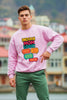 Indian Mom Logic Oversized Sweatshirt