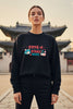 Otaku Mode Anime Graphic Oversized Sweatshirt for Women