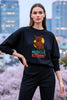 Muscle And Meow Oversized Sweatshirt