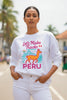 Peru Llama Vibe Oversized Sweatshirt