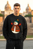 Snowman Winter Christmas Oversized Sweatshirt