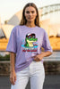 Lavender Too Cool Croc Oversized T-Shirt