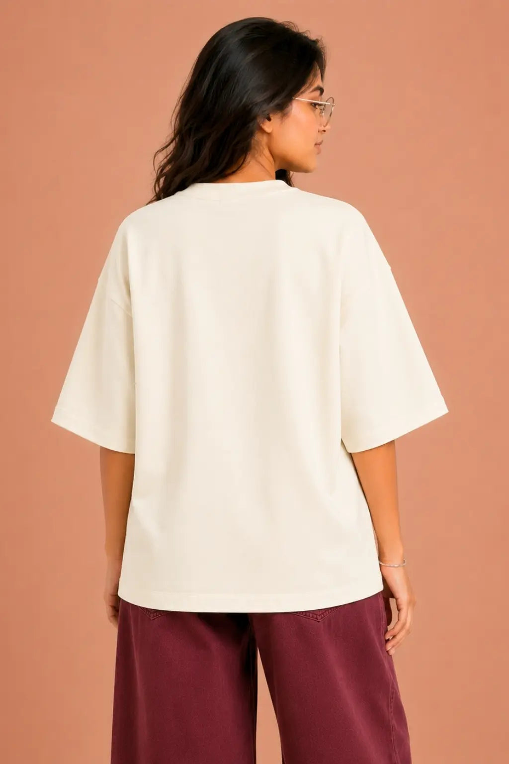 My Pride Has Roots — Oversized Tee Back Fit for Women