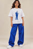 Knowledge Was His First Weapon — Ambedkar Oversized T-Shirt Reel, Front View | JUNOSHI