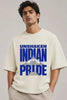 Unshaken Indian Pride — Sanchi Stupa Oversized Terry Tee Reel Cover | JUNOSHI