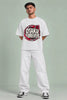 Otaku Forever — Anime Fandom Oversized Terry T-Shirt in White, Streetwear Reel | JUNOSHI
