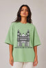 Four Pillars — Hyderabad Pride Oversized Tee for Women | Reel | JUNOSHI