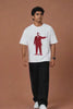 One Book One Country No Exceptions — Front and Back Print Reel | JUNOSHI Oversized Tee