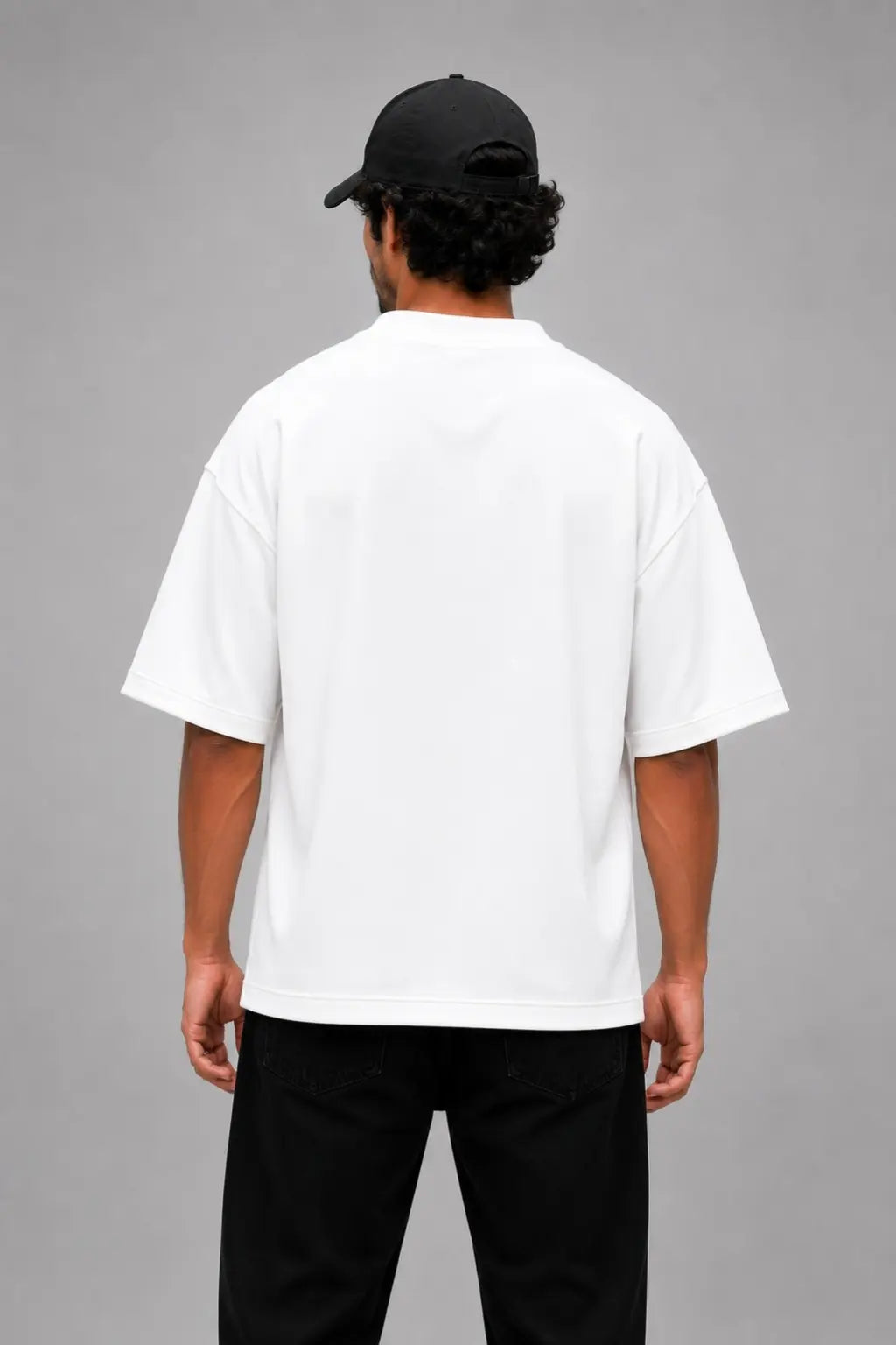 Pride That Never Fades — Oversized Tee Back View | JUNOSHI
