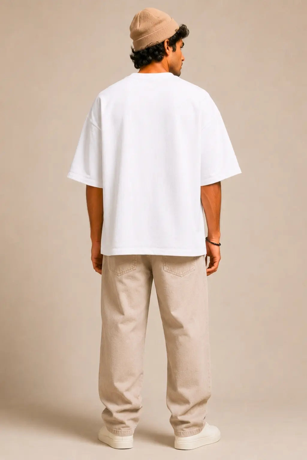 This Land Made Me — Oversized Tee Back View | JUNOSHI