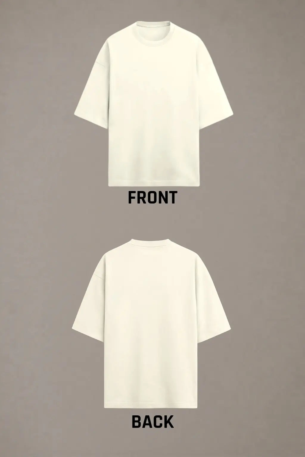 Vighnaharta Vibes Ganesha Oversized Tee — Back View for Women | JUNOSHI